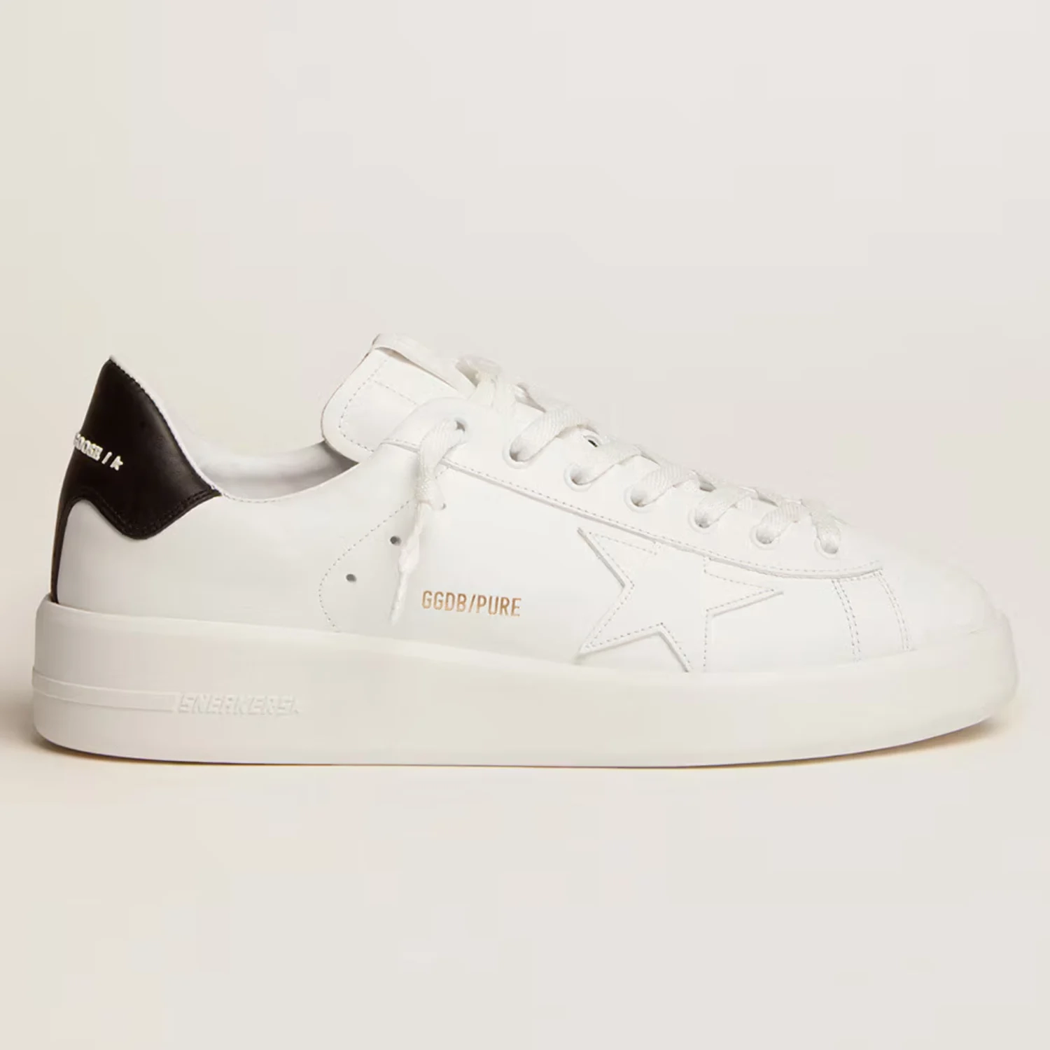 Men's Purestar Black Golden Goose Sneakers